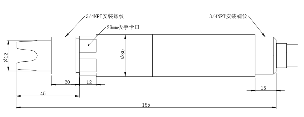 FLU-206A在线氟离子传感器